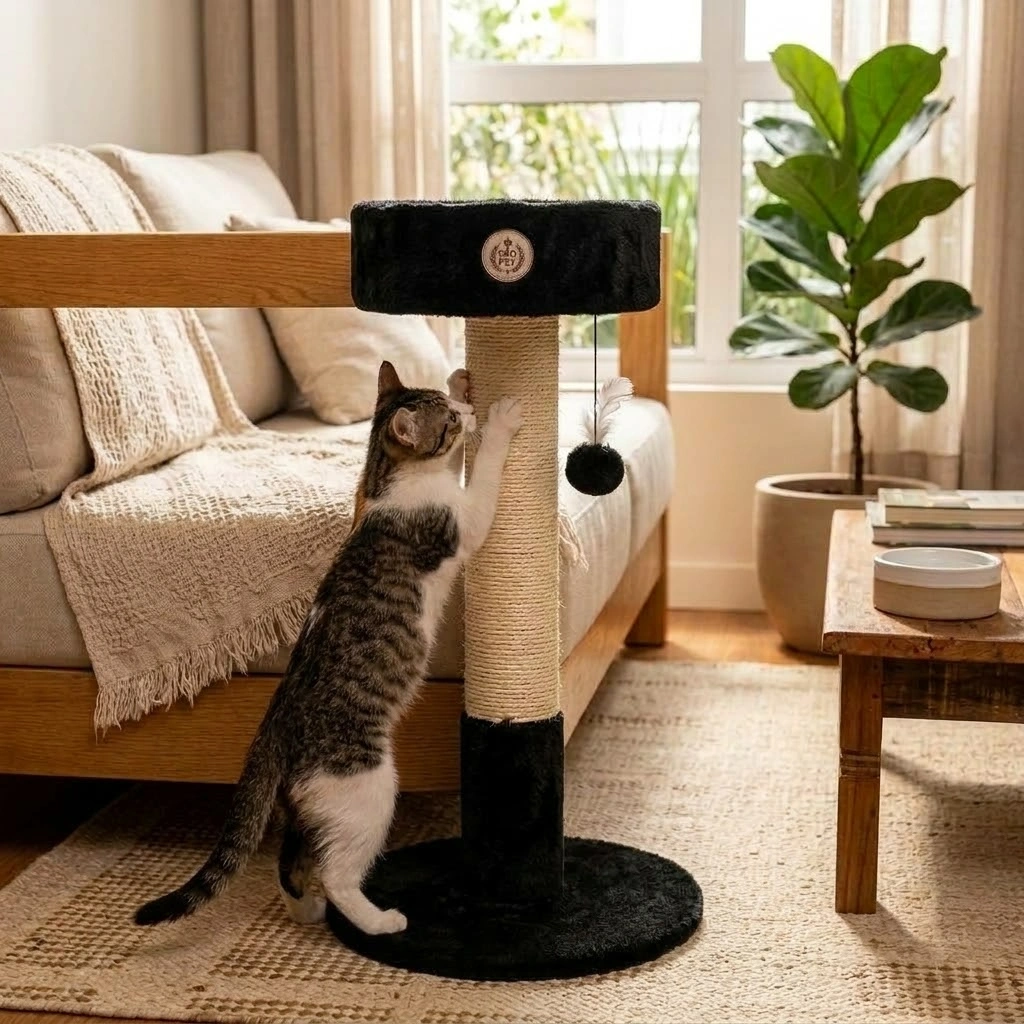 Arranhador São Pet Jumper Preto para Gatos - imagem 2