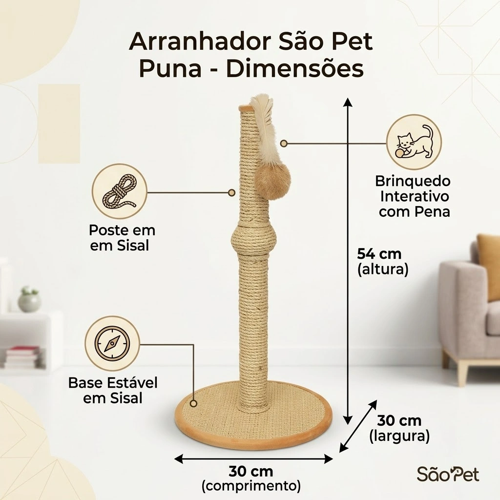 Arranhador São Pet Puna  - imagem 2