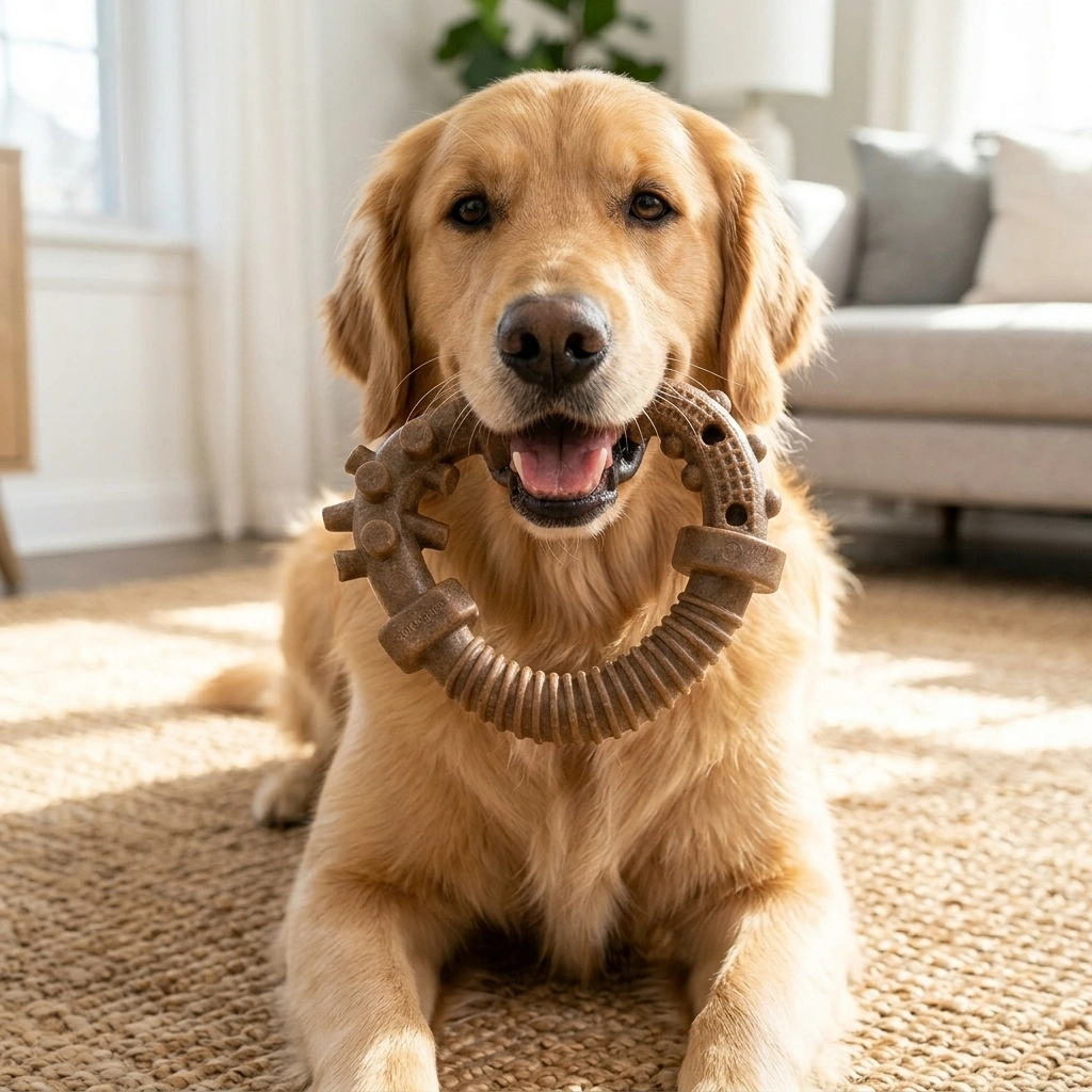 Brinquedo Mordedor Germanhart Roscão Circular para Cães - imagem 3