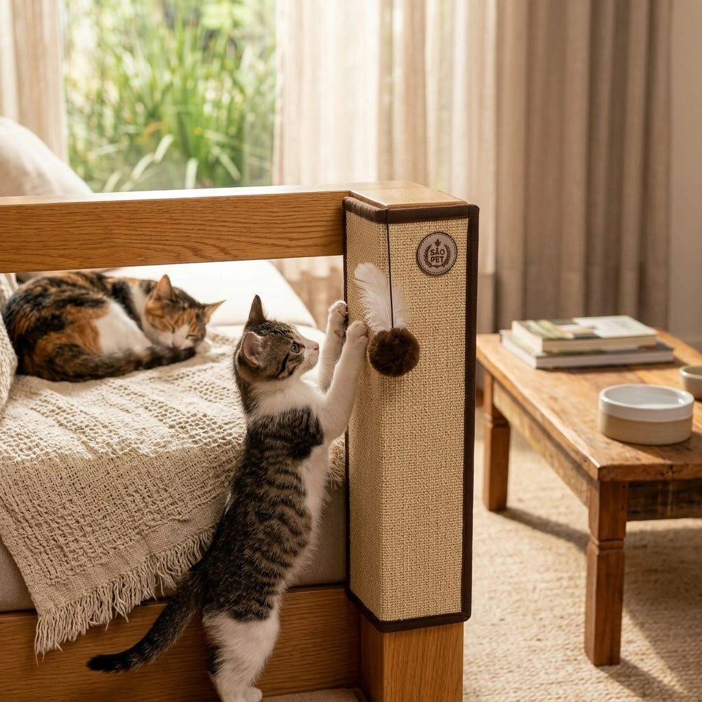 Arranhador São Pet Corner Flap com Sisal  - imagem 2