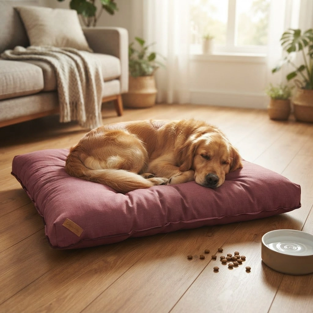 Colchonete King Clean Pet Mania Cor Marsala Tamanho Médio - imagem 2