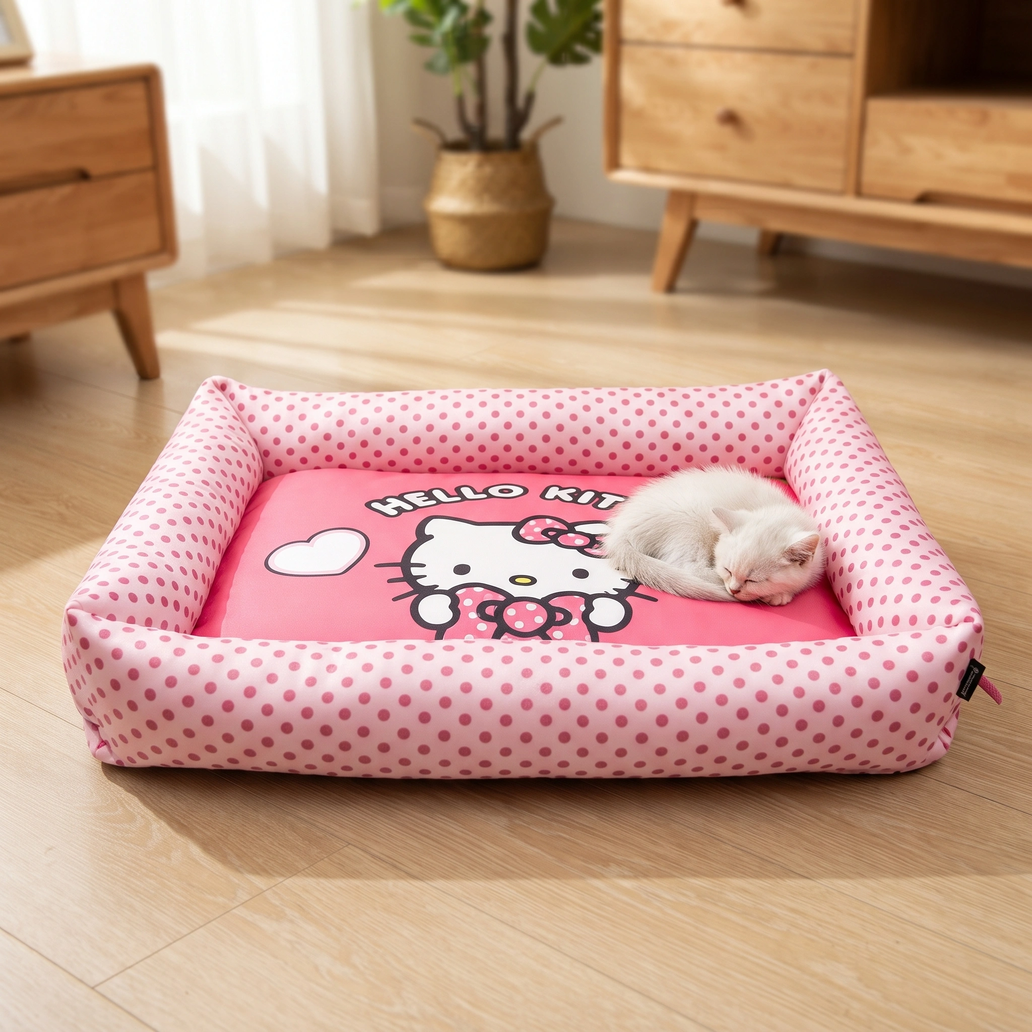 Cama FreeFaro Hello Kitty Tamanho Média para Cães e Gatos  - imagem 3