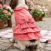Vestido Pet'Arts Poá Pink para Pets Tamanho 12 - imagem 1