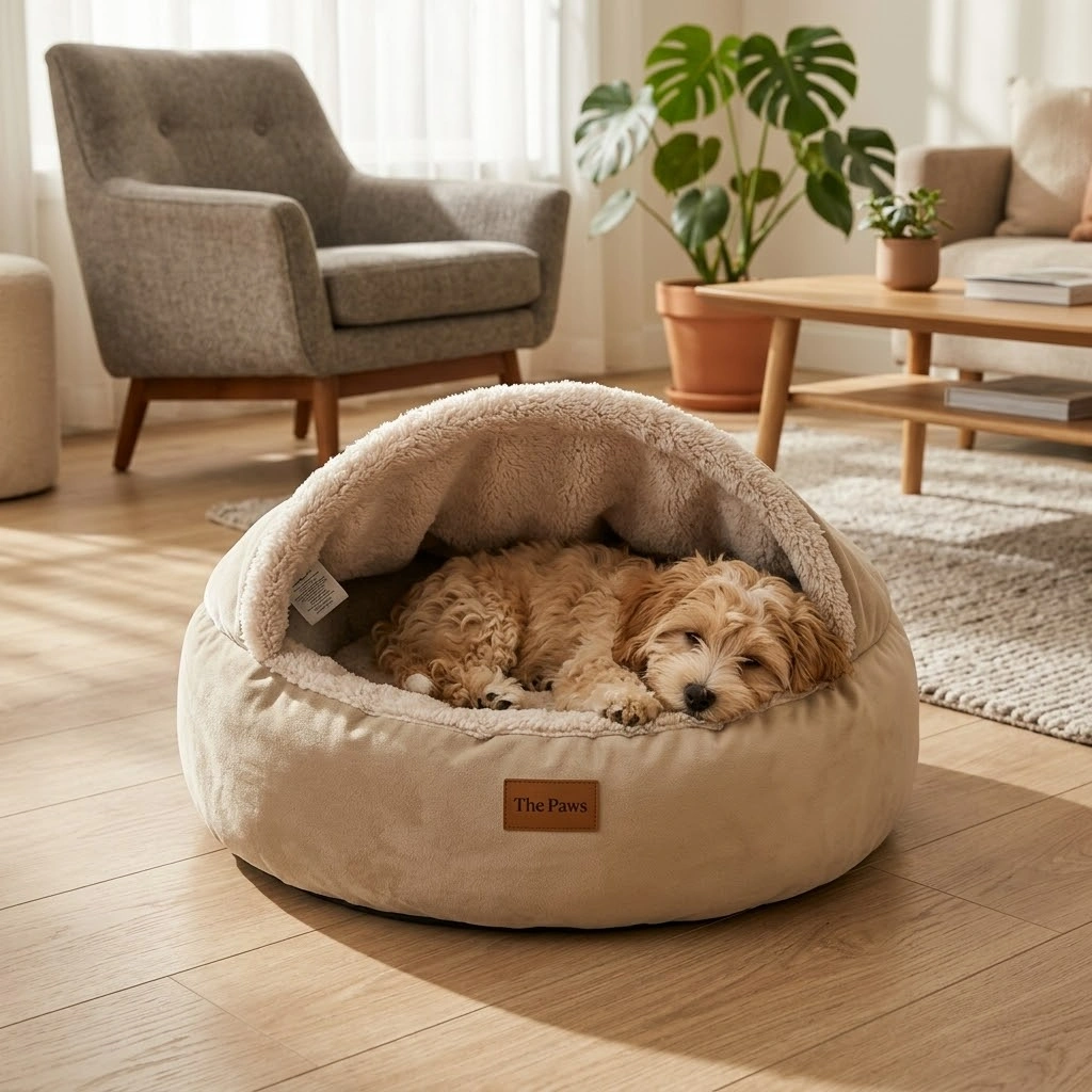Cama PetMania Toca Bege Tamanho G - imagem 2