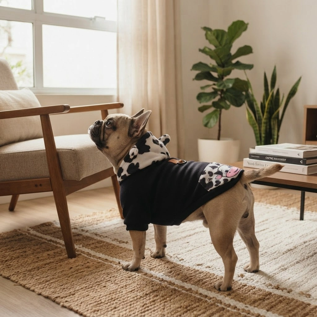 Moletom Vaquinha Pet'Arts para Cães Tamanho 12 - imagem 5