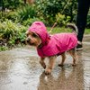  Capa de Chuva Pet'Arts Rosa para Pets Tamanho PP - imagem 1