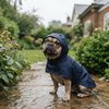  Capa de Chuva Pet'Arts Azul Marinho para Pets Tamanho PP - imagem 1