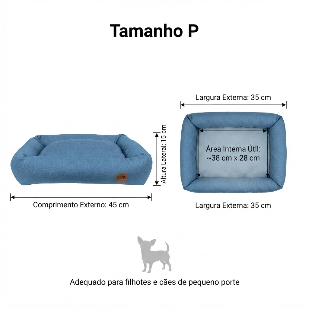 Cama Jim All Jeans Milli Mania Tamanho P  - imagem 4