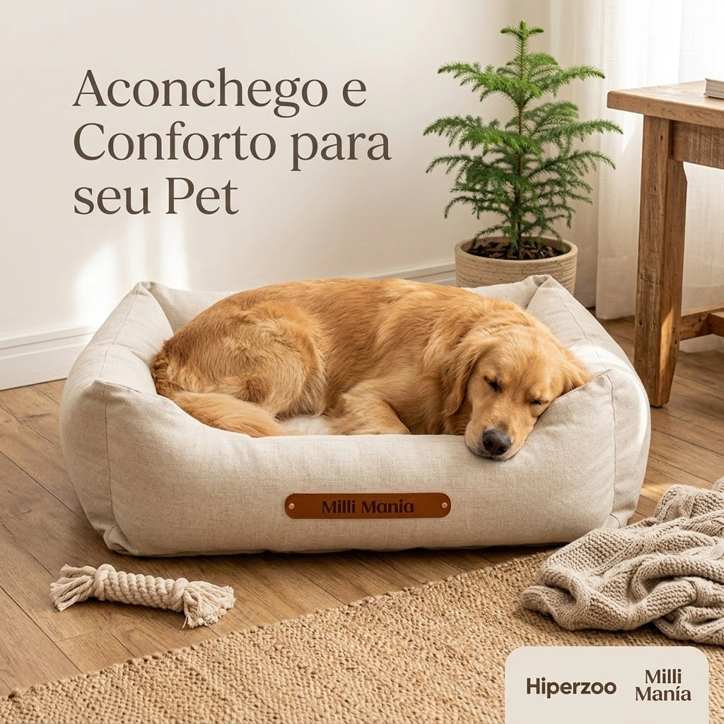 Cama Milli Mania Linho Cru Tamanho G - imagem 2