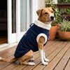 Roupa São Pet em Tecido Soft com Carapinha Tamanho 18 Cor Azul - imagem 1