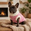 Roupa São Pet em Tecido Soft com Carapinha Tamanho 8 Cor Rosa - imagem 1