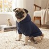 Moletom Eco Pet Com Capuz Azul Marinho Para Cães Tamanho 5 - imagem 1