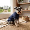 Moletom Eco Pet Sem Capuz Azul Marinho Para Cães Tamanho 3 - imagem 1