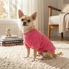 Moletom Eco Pet Sem Capuz Rosa Pink  Para Cães Tamanho 3 - imagem 1