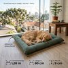 Almofada Malta Verde Com Ziper Tamanho G - imagem 1