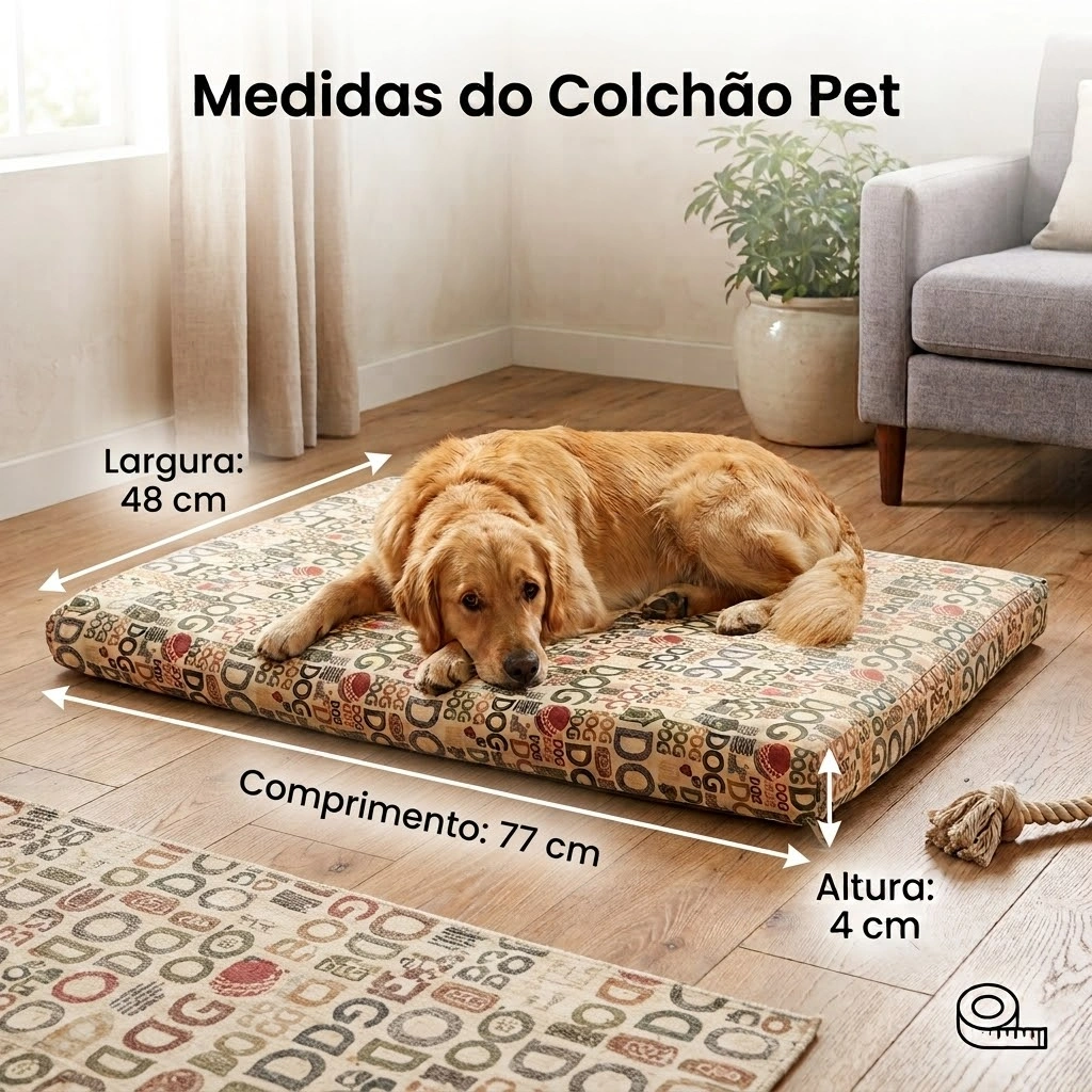 Colchonete Gorg Preto 48x77x4Cm - imagem 2