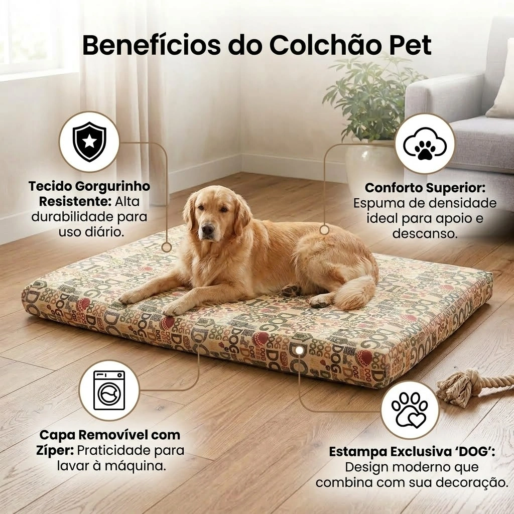 Colchonete Gorg Preto 48x77x4Cm - imagem 3