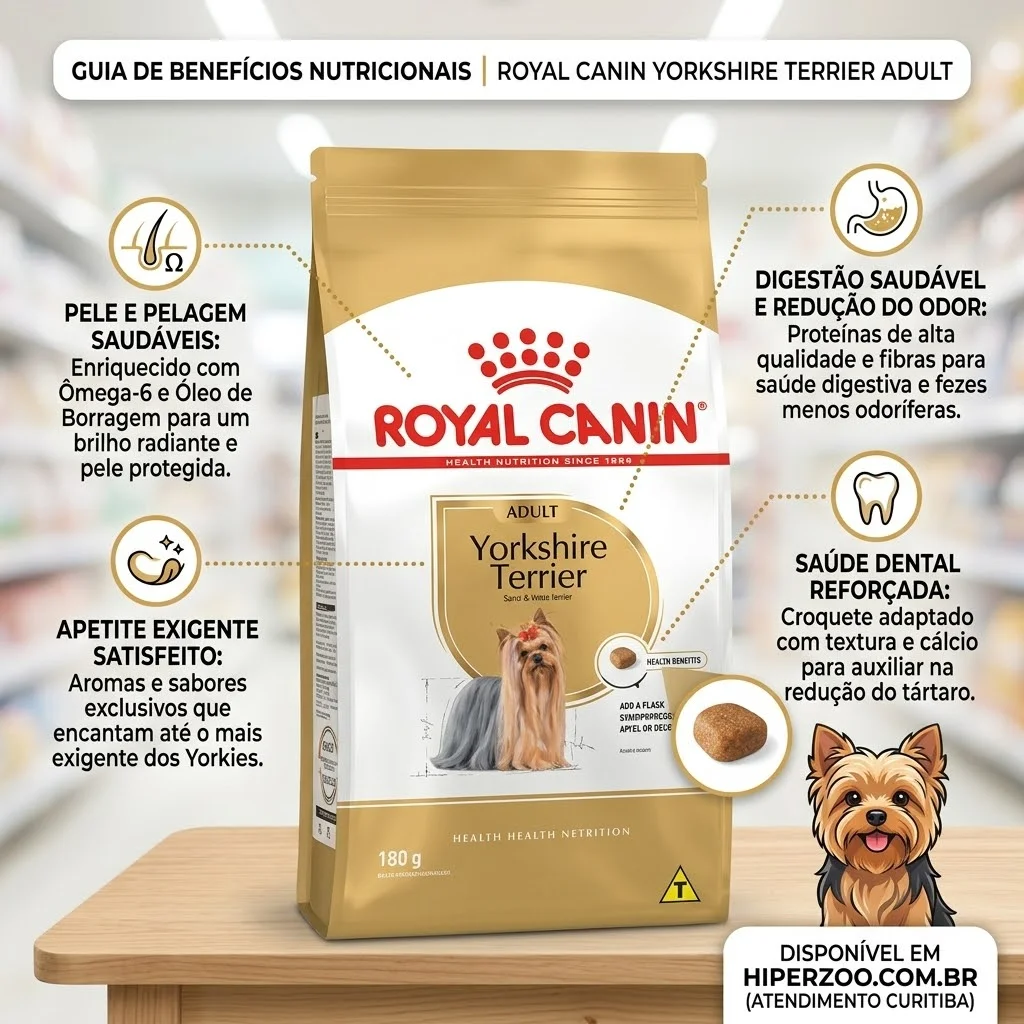 Ração Royal Canin Yorkshire para Cães Adultos 7,5Kg  - imagem 2