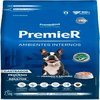 Ração PremieR Ambientes Internos Cães Adultos Porte Pequeno Sabor Frango e Salmão Castrados 2,5Kg - imagem 1