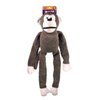 Brinquedo Mordedor Macaco Gigante de Pelúcia Jambo para Cães  Marrom Tamanho GG - imagem 1