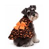 Vestido Pets Lu Morticia Halloween Para Cães Tamanho 10 - imagem 1