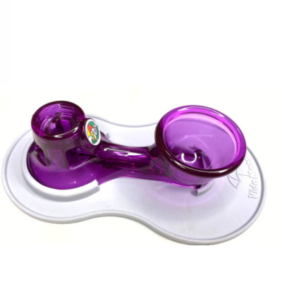 Tapetinho Vida Mansa Mini para Bebedouro Portátil Cinza – Base Antirrespingos para Cães e Gatos - imagem 2