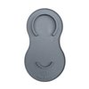 Tapetinho Vida Mansa Mini para Bebedouro Portátil Cinza – Base Antirrespingos para Cães e Gatos - imagem 1