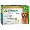 Antipulgas Simparic 80mg para Cães de 20,1 a 40kg com 3 Comprimidos - imagem 1