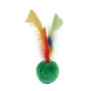Brinquedo Bolinha Pelucia com Pena - imagem 1