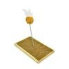 Brinquedo Carpete Para Gato Bege  - imagem 1