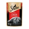 Alimento Úmido Sheba Sachê para Gatos Adultos: Sabor Carne ao Molho - 85g - imagem 1