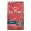 Ração Origens Premium Especial para Gatos Adultos Castrados Sabor Salmão 1Kg - imagem 1
