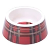 Tigela Jambo Para Cães Plastica Tartan 1 - imagem 1