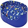 Cama Europa Emborrachada M Azul 39x53x16Cm - imagem 1