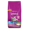 Ração Whiskas para Gatos Adultos Sabor Peixe 2,7Kg - imagem 1