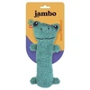 Brinquedo Jambo mordedor barriguinha plush sapo verde - imagem 1