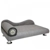 Cama São Pet Divã Luxo Para Cães Cinza  - imagem 1