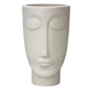 Vaso Face Homem N°24 Cor Cimento - imagem 1