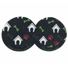 Tapete Americano EuroMats Cão Preto com Verde 50cmX27cm - imagem 1