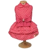 Vestido Pet'Arts Poá Pink para Pets Tamanho 1 - imagem 1