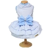 Vestido Pet'Arts Poá Azul para Pets Tamanho 12 - imagem 1