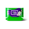 Toalhas Umedecidas Pet Clean Limpa Popô para Cães e Gatos com 50 Unidades - imagem 1