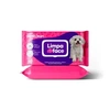 Toalhas Umedecidas Pet Clean Limpa Face para Cães e Gatos com 50 Unidades - imagem 1