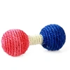BRINQUEDO PARA HALTERES GATO SISAL NAPI - imagem 1