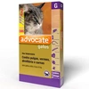Antipulgas Advocate Para Gatos 0,8ml de 4Kg a 8kg Combo com 3 Unidades - imagem 1