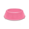 Comedouro Plástico Patinhas Filhotes 300ml Rosa - imagem 1