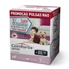 Antipulgas Comfortis 140mg, cães 2,3Kg a 4,5Kg, gatos 1,9Kg a 2,7Kg, caixa com 3 comprimidos mastigáveis - imagem 1