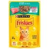 Friskies Sachê para Gatos Adultos Sabor Atum ao Molho 85g - imagem 1