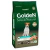  Ração GoldeN Seleção Natural Mini Bits para Cães Adultos Porte Pequeno Frango e Arroz 10,1Kg - imagem 1