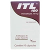 Antifúngico ITL Itraconazol ITL 100mg com 10 comprimidos - imagem 1